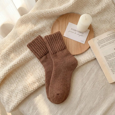 Amélie Cozy Mid-Calf Socks (5 Pairs)