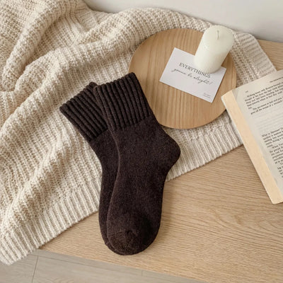 Amélie Cozy Mid-Calf Socks (5 Pairs)
