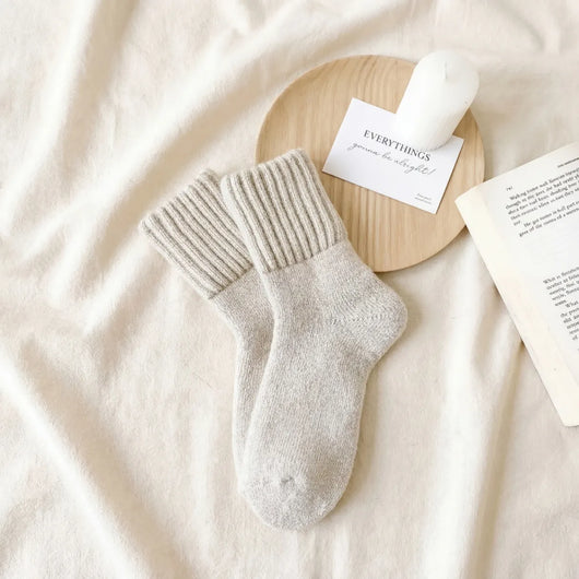 Amélie Cozy Mid-Calf Socks (5 Pairs)