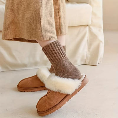 Amélie Cozy Mid-Calf Socks (5 Pairs)