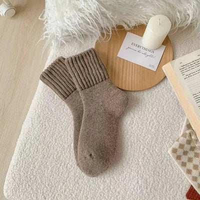 Amélie Cozy Mid-Calf Socks (5 Pairs)